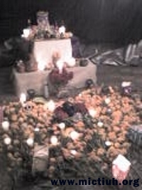 Ofrenda Mictiuh de noche