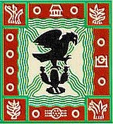Escudo representativo prehispánico de la Ciudad de México